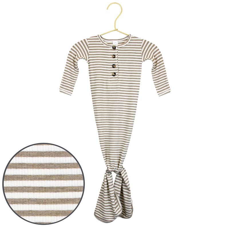 Indy Ribbed Knotted Gown
