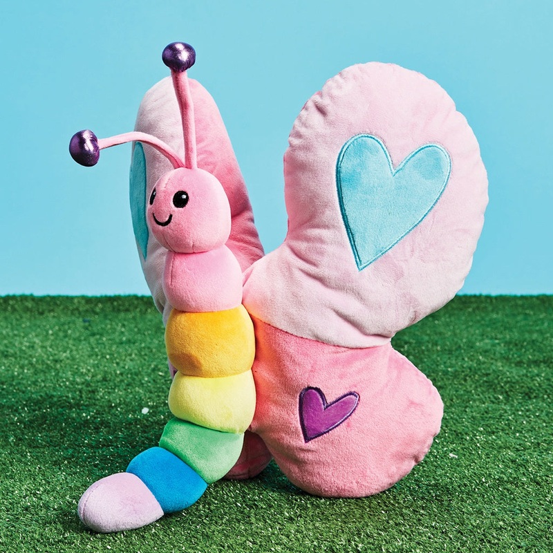 Iscream Butterfly Fleece Plush