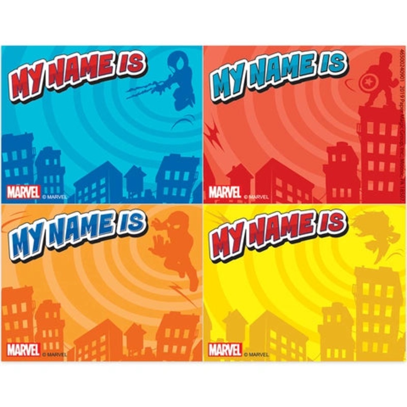 Marvel Super Hero Adventure Name Tags