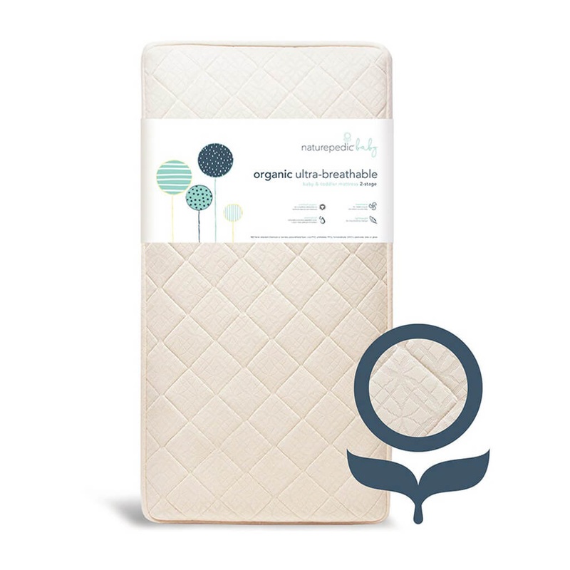 Organic Breathable Ultra 2-Stage Innerspring Crib Mattress