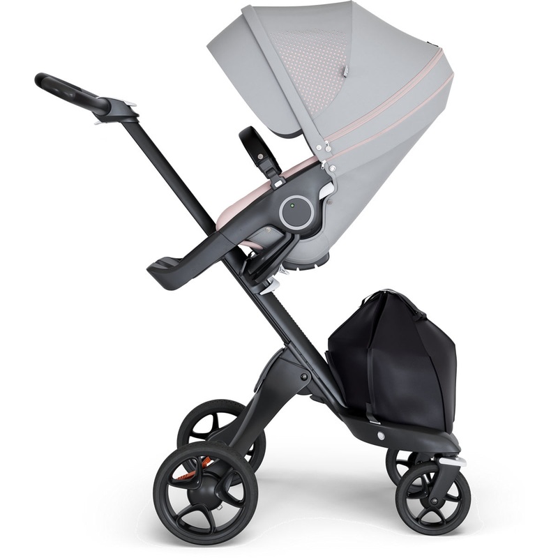 Stokke Xplory 2018 Stroller – Athleisure Pink/Black/Black