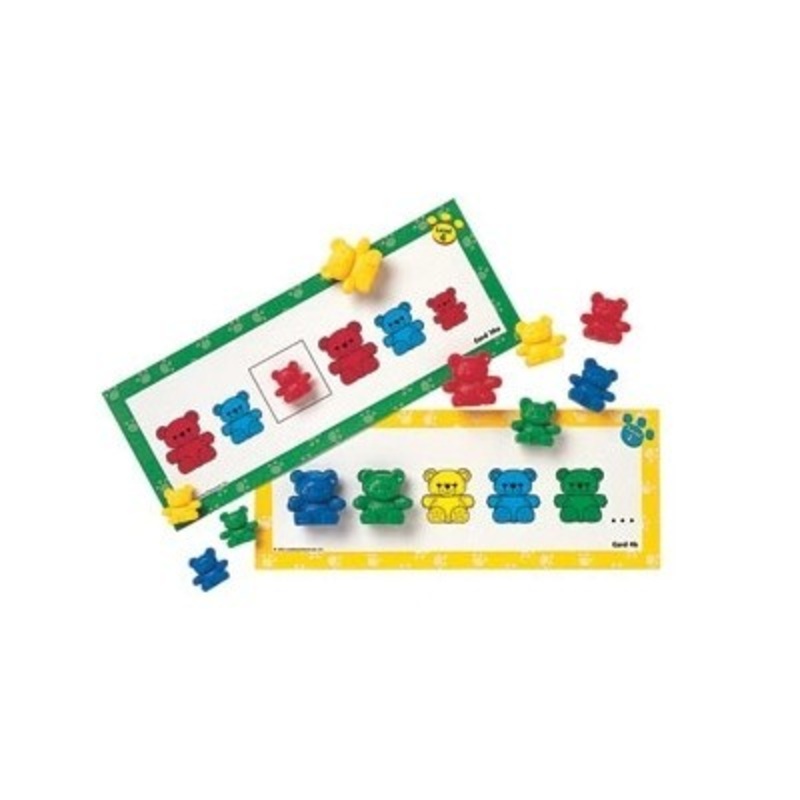 Three Bear Family Pattern Cards