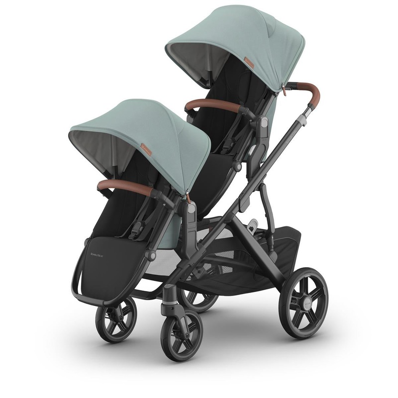 UPPAbaby Vista V3 Double Stroller with RumbleSeat V3 Bundle – Kenzi