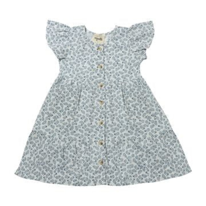Vignette Avery Dress | Navy Sprig
