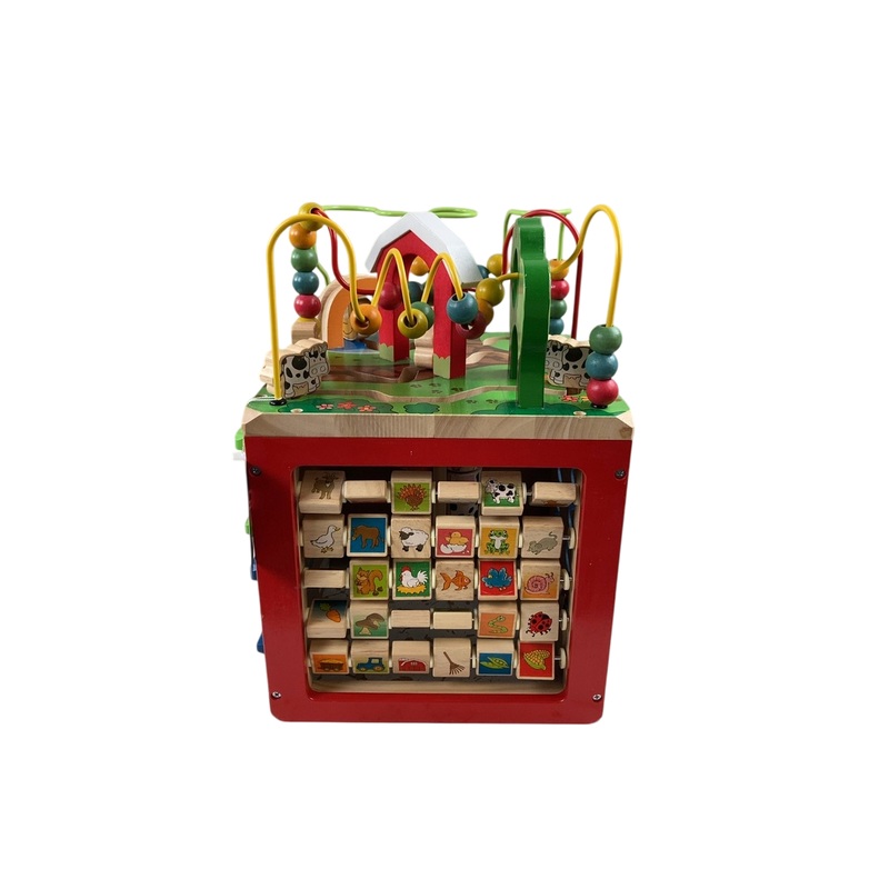 Battat Wooden Activity Cube