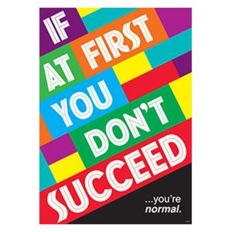 IF AT FIRSTyoure normal. ARGUS Poster
