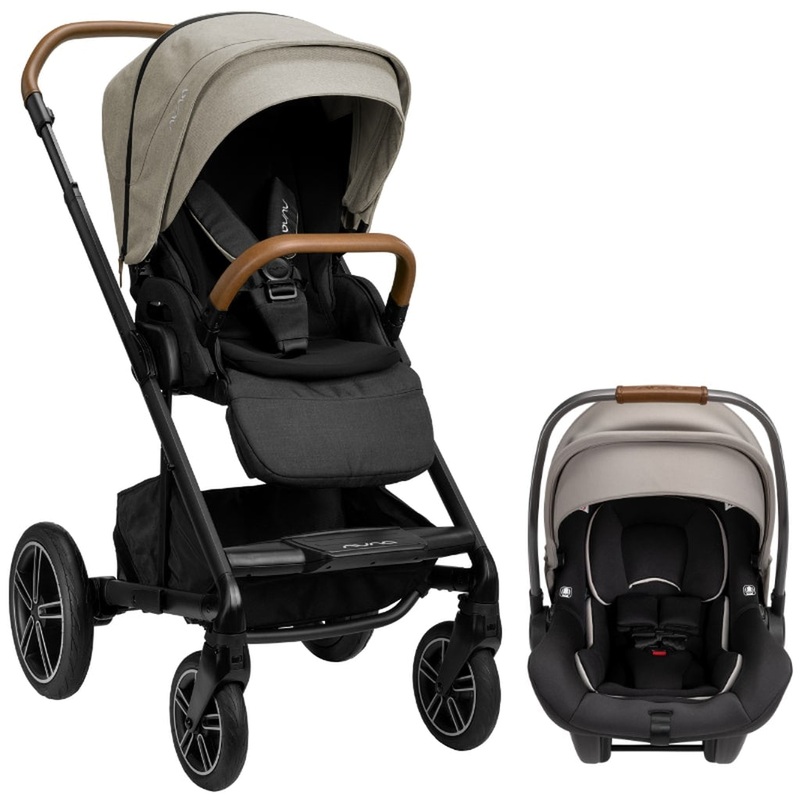 Nuna MIXX Next + PIPA Lite R Travel System Bundle – Timber/Timber