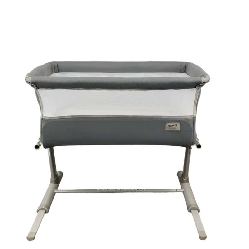 Ronbei Bedside Sleeper Bassinet, Light Grey