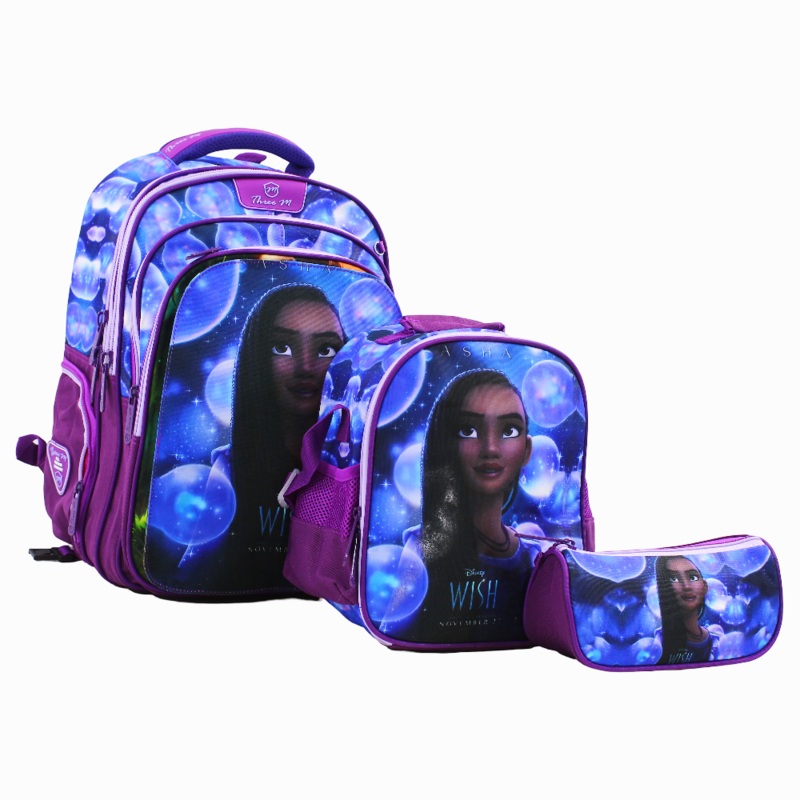 Wish School Set 3 Faces in 1  17 Inches