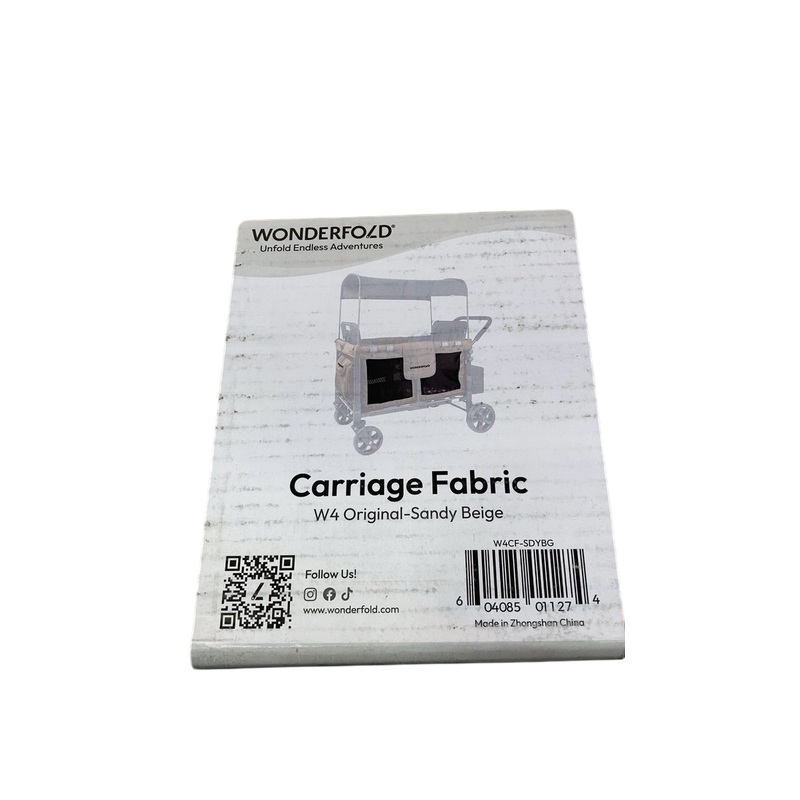 Wonderfold Carriage Fabric, W4, Sandy Beige
