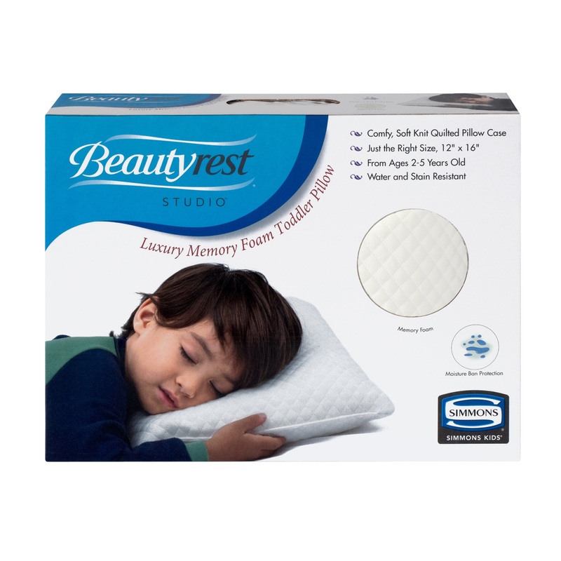 Beautyrest KIDS Luxury Memory Foam Toddler Pillow