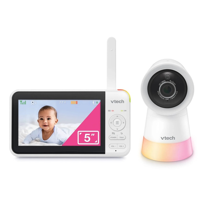 Digital 5″ Video Monitor with Nightlight (See Description)