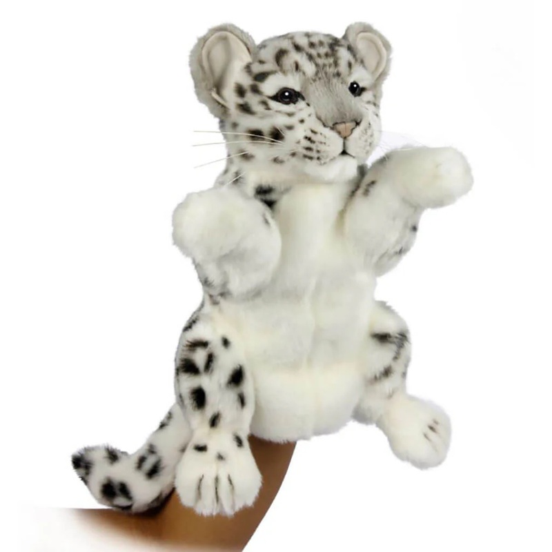 HNC Plush Puppet – Snow Leopard