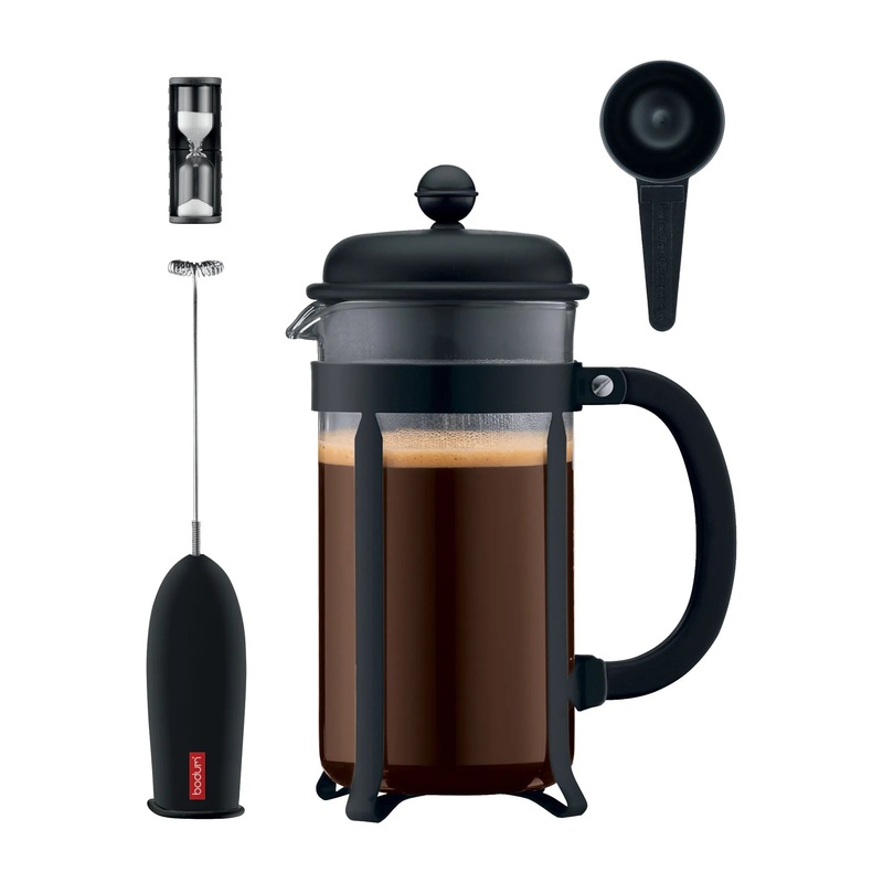 Java Coffee Press 4-Piece Set