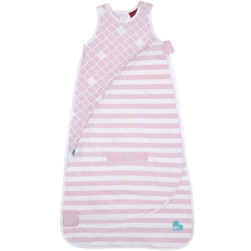 Love to Dream Inventa Sleep Bag, 0.5 TOG, 12-36 M – Light Pink