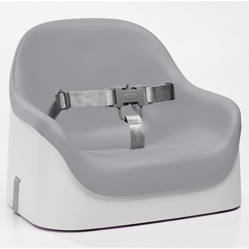 OXO Tot Nest Portable Booster Chair with Straps – Gray