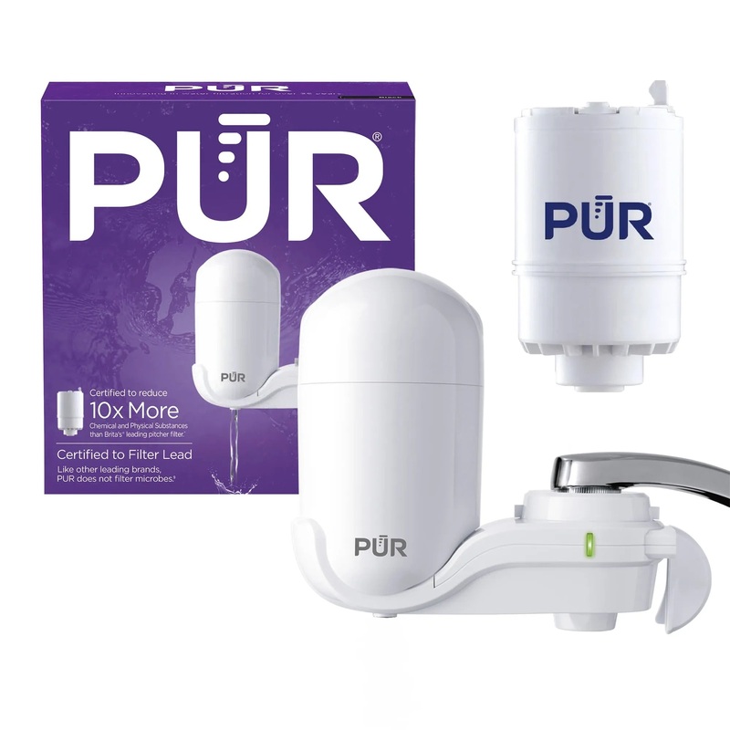 PUR Vertical Faucet Mount Water Filtration System