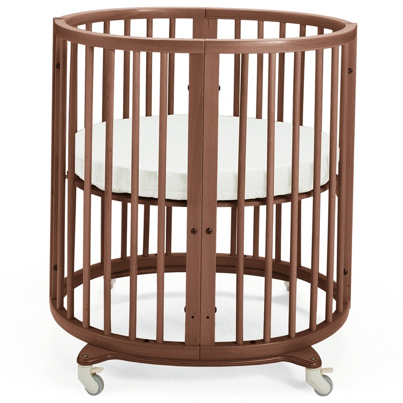 Stokke Sleepi Mini Crib Bundle – Walnut Brown