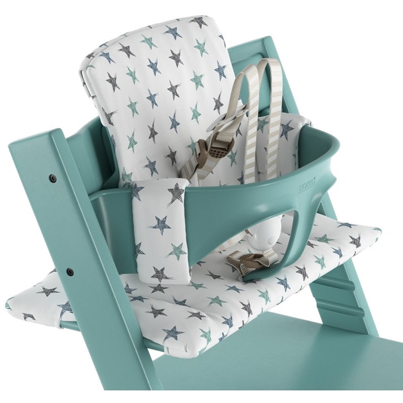 Stokke Tripp Trapp Cushion in Aqua Star