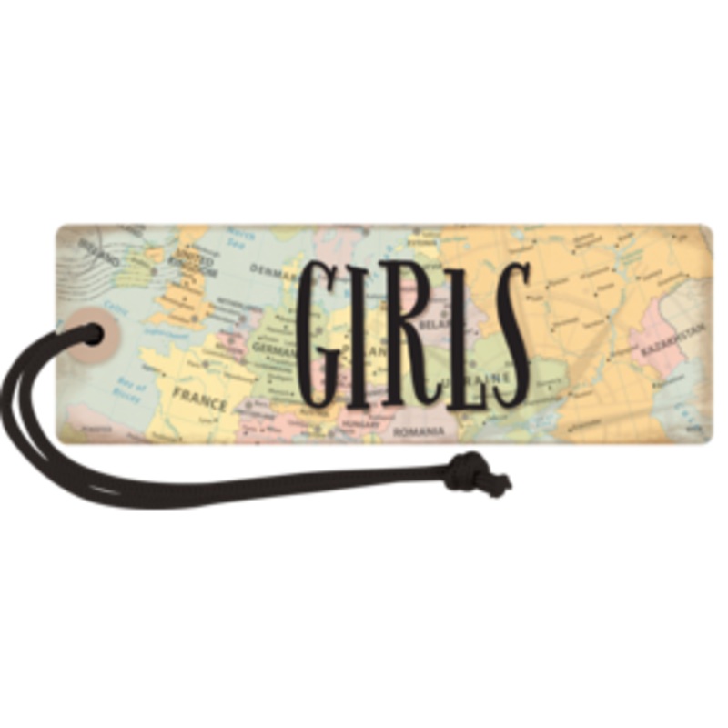 Travel the Map Magnetic Girls Pass