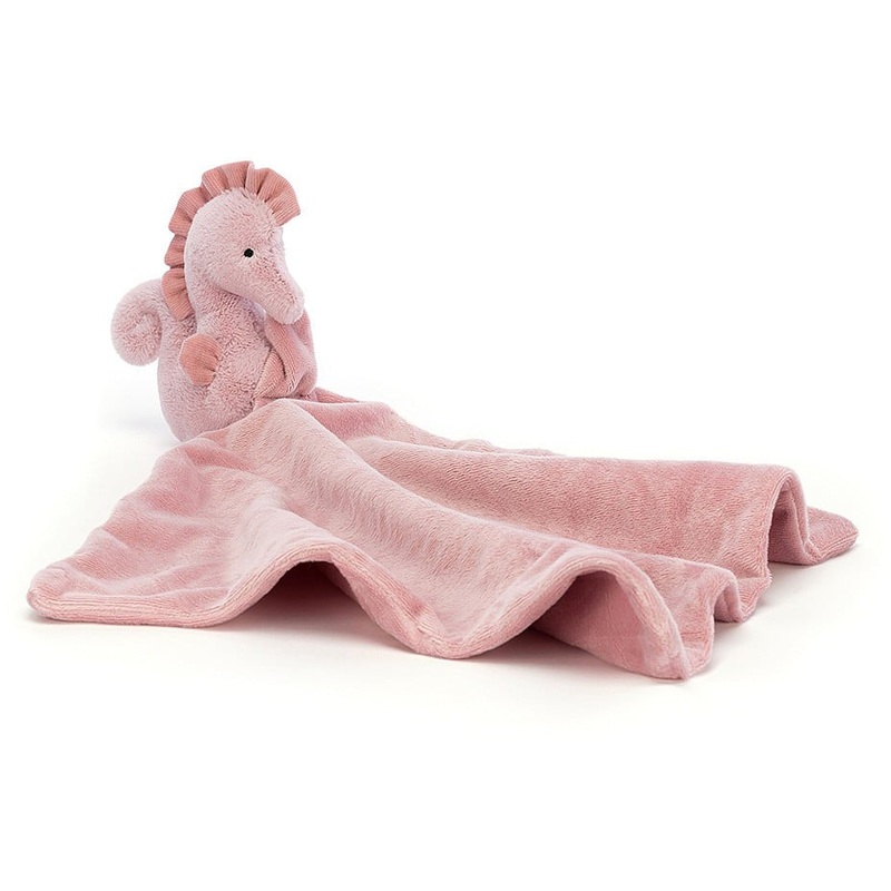 Jellycat Sienna Seahorse Soother, 13″