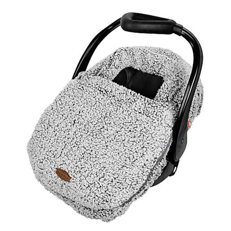 JJ Cole Car Seat Cover Cuddly Gray