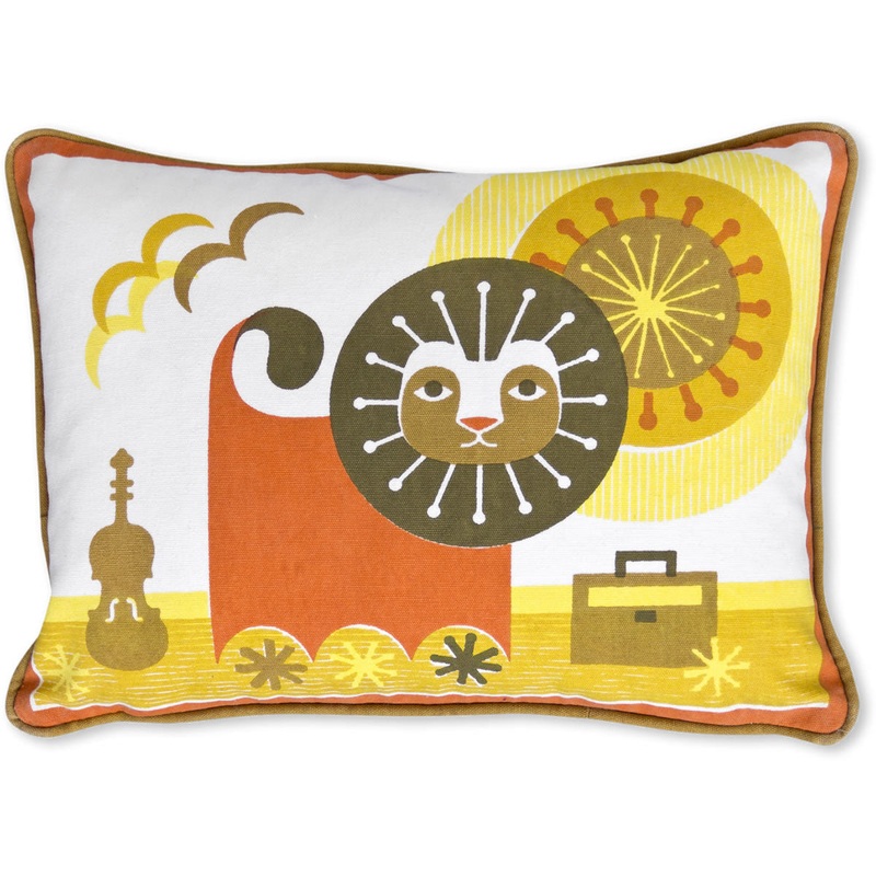 Jonathan Adler Junior Lion Throw Pillow