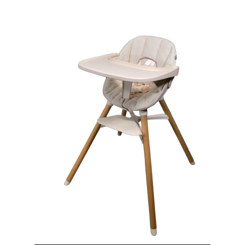Lalo The Chair, Grapefruit, Natural Wood