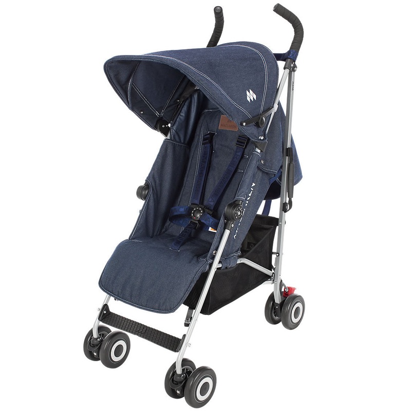 Maclaren Open Box 2016/2017 Quest Stroller – Denim Indigo