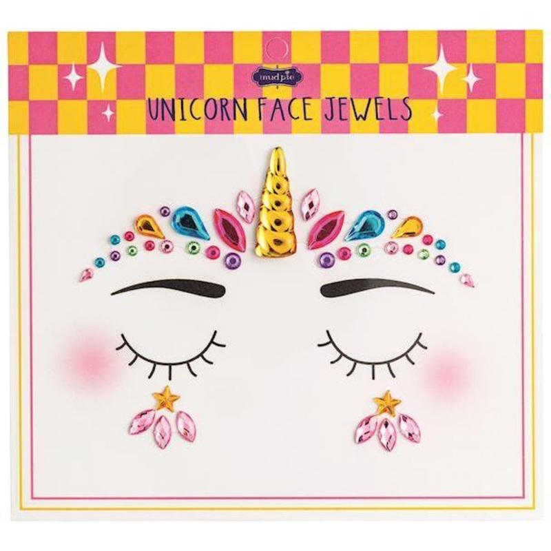 Mud Pie Unicorn Face Decal