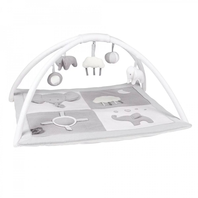 Nattou Tembo – Grey Elephant Playmat With Gym