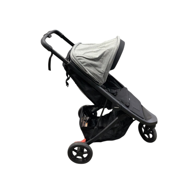 Thule Spring Stroller, Black, Gray Melange, 2024