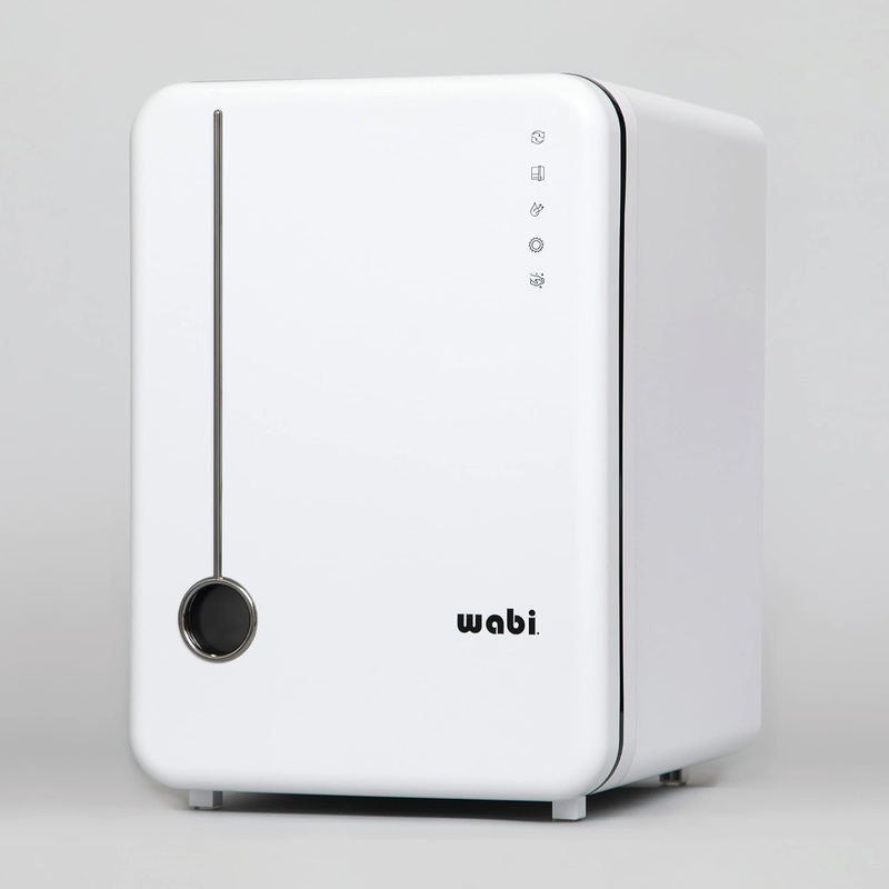 Wabi UVC LED Sanitizer & Dryer Ultra, White/Gunmetal Trim