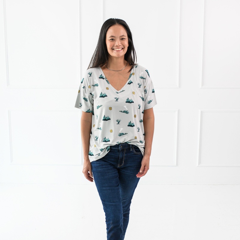 Women’s Relaxed Fit V-Neck in Journey