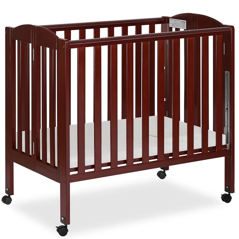 3-in-1 Portable Crib – Cherry