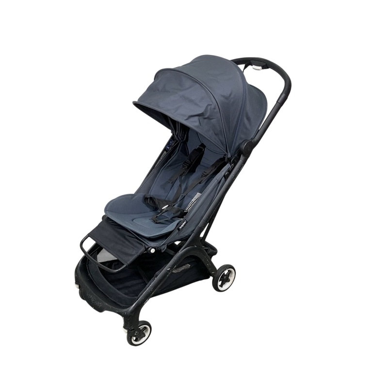 Bugaboo Butterfly Stroller, 2022, Black, Stormy Blue, Stormy Blue