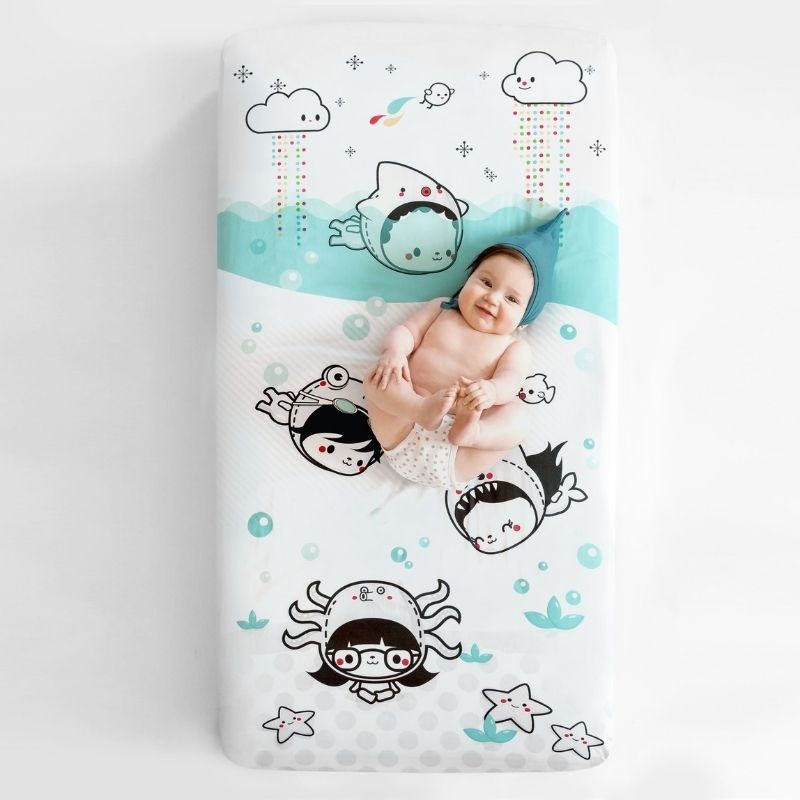 Crib Sheet – Dive In (Satin)