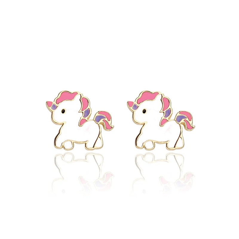 Girl Nation Magical Unicorn Cutie Stud Earrings