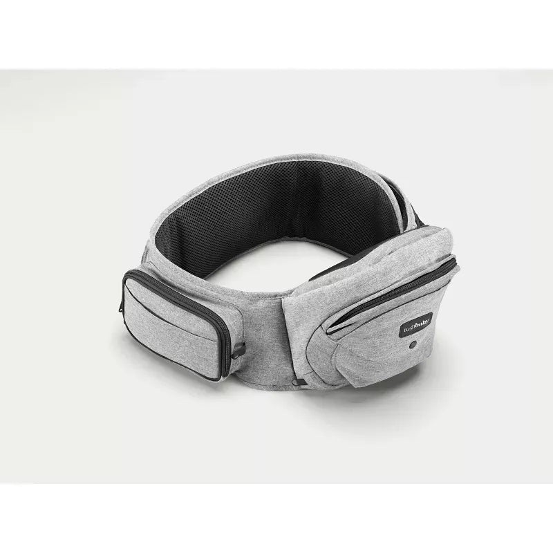 Hip Seat Baby Carrier – Gray