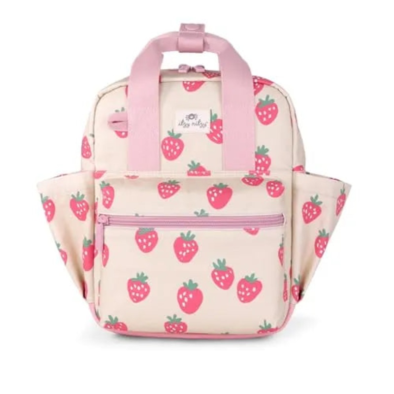 Itzy Ritzy Toddler Backpack – Strawberry