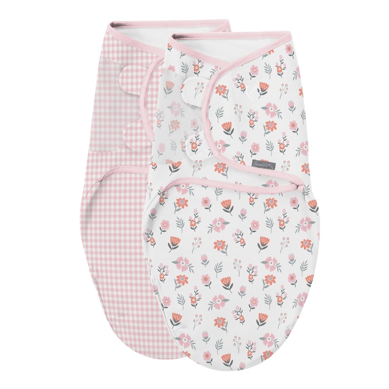 Original Swaddle, Size SM, 0-3 months, 2pk (Farmhouse Floral)