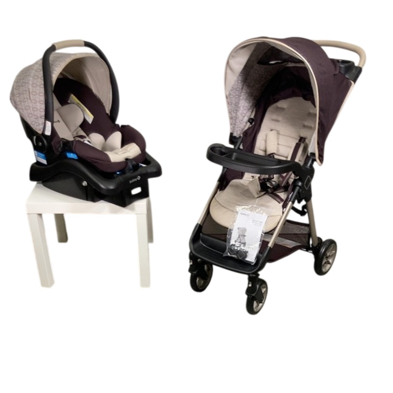 Safety 1st Smooth Ride Travel System Stroller, 2023, Dune’s Edge