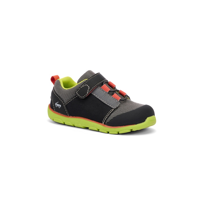 See Kai Run Summit Hiking Sneaker – Black