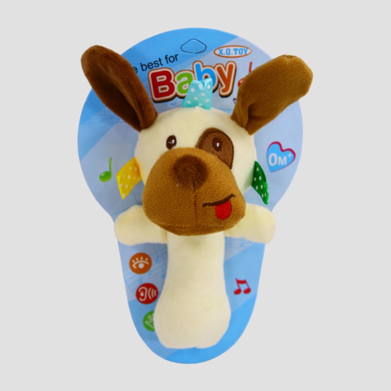 Soft Shake Rattle Toy for Babies  Gentle & Engaging Sensory Play