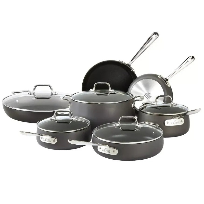 ALL-CLAD 12PC COOKWARE