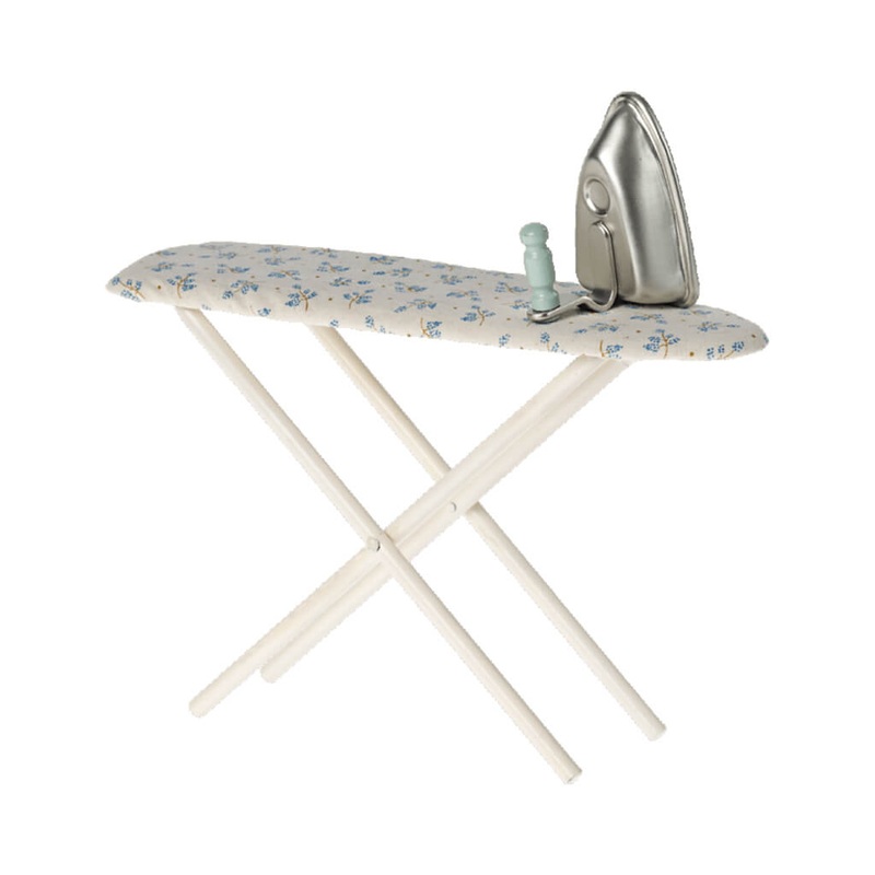 Iron and Ironing Board Toy Blue
