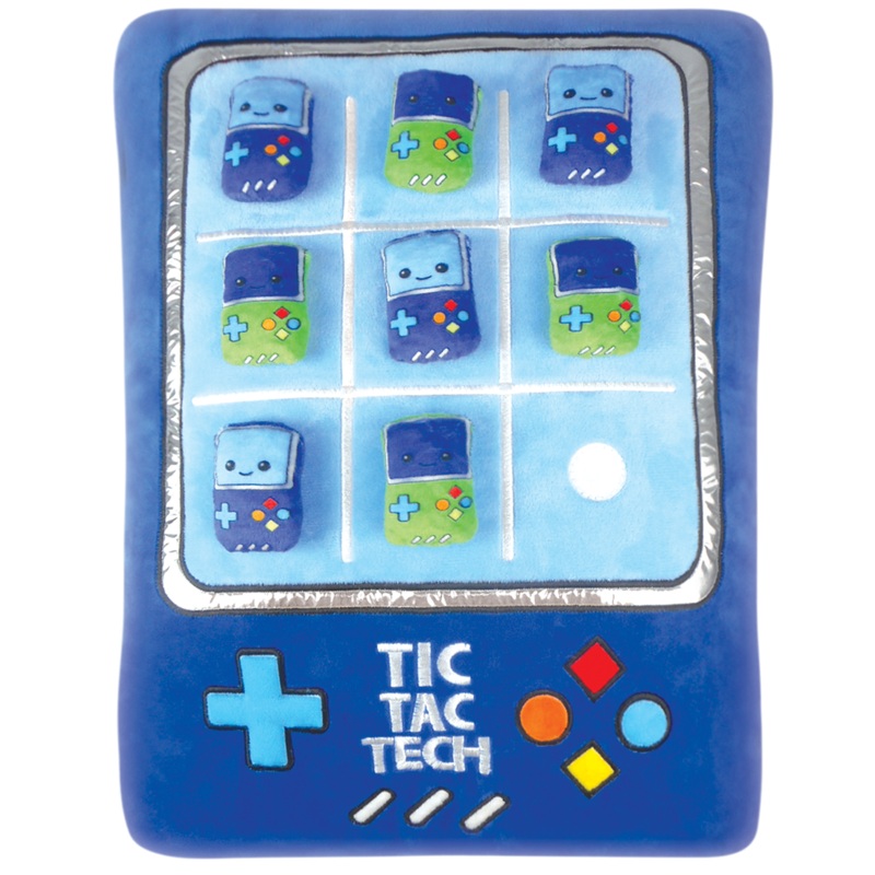 Iscream Tic-Tac Tech Fleece Pillow