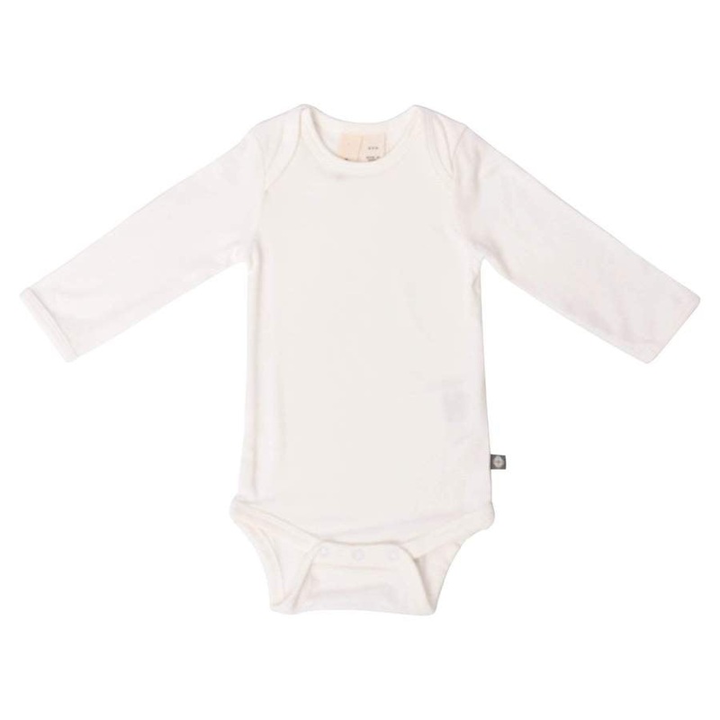 Kyte Baby Long Sleeve Bodysuit – Cloud (3-6 months)