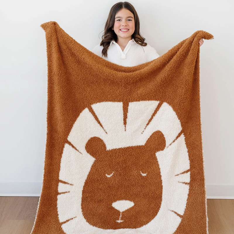 Lion Double-Layer Bamboni Blanket – Receiving