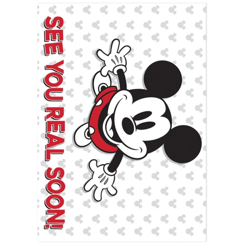 Mickey Mouse Throwback Teacher Cards